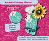PORTACEL SNOOPY GIRASOL