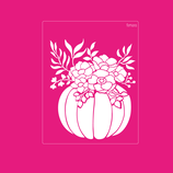 2025-239 CALABAZA CON FLORES