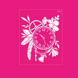 2025-233 RELOJ FLORES