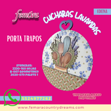 CUCHARAS LAVANDAS PORTA TRAPOS