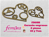 FD-098 CORAZON ENGRANES