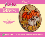 PLACA CALABAZAS 2025