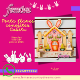 PORTALLAVES CONEJITOS CASITA