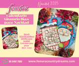 CALENDARIO GIRATORIO DIAS PARA NAVIDAD