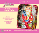 SANTA Y SNOWMAN