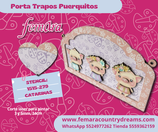 PORTA TRAPOS PUERQUITOS