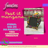 MANZANA POST IT