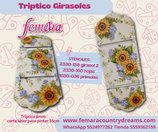 TRIPTICO GIRASOLES