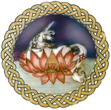 Wandbild Einhorn