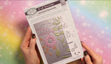 Creative Expressions Companion Colouring Stencil Sunshine Serenade CEST155 Schablonen-Set für Bastel- und Papierprojekte
