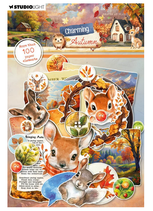 Studio Light – Embellishments – Charming Autumn Paper Elements Labels, Images & Animal Heads - SL-CA-PE29