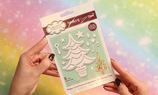 Creative Expressions - Cathie Shuttleworth Paper Cuts Festive Christmas Tree (CEDPC1245)