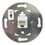 Prise PC RJ45 cat. 5E - connecteur blanc