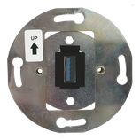 Prise USB A - connecteur noir