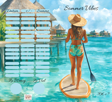 Summer Vibes 2er Klappkarte  A6
