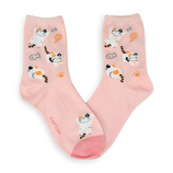 Socken A cats day rosa