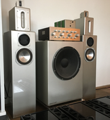 Outsider / Omtec Lautsprecher inkl. aktiver Frequenzweiche und Aktiv - Subwoofer