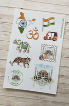 Stickers Voyage Inde A6