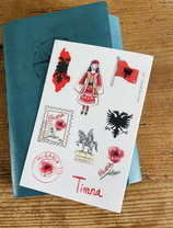 Stickers Voyage Albania A6