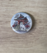 Badge Okami "esprits japonais"