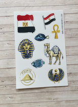 Stickers Voyage Egypte A6