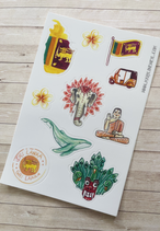 Stickers Voyage Sri Lanka A6