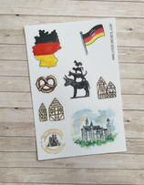 Stickers Voyage Allemagne A6