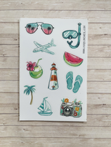 Stickers Voyage Vacances A6