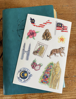 Stickers Voyage Malaisie A6