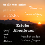 Karte "Erlebe Abenteuer"
