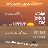 Karte "lass die Seele baumeln"