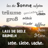 Karte "träume groß"