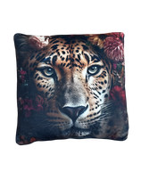Herding Soft Kissen 'Wild Flowers' -Leopard + Flowers- 40 x 40 cm