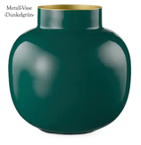 Pip Studio Metall-Vase, rund, glänzend