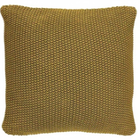 Marc O'Polo Kissen 'Nordic Knit' -Oil Yellow- 50 x 50 cm