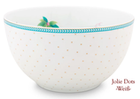 Pip Studio Schale 'Jolie Dots' -Gold/Pink-
