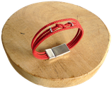 Bracelet marin rouge