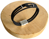 Bracelet marin noir