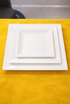 Assiette carré Fancy