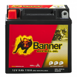 50914 Starterbatterie Banner YB9-B GEL