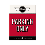Mini Parking Only Red
