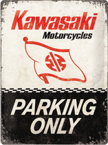 Kawasaki Motorcycles Parking Only