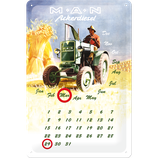 MAN Ackerdiesel Kalender