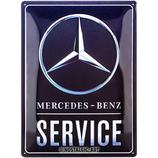 Mercedes Benz Service Blue