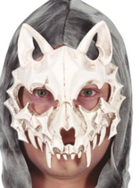 maschera teschio gatto