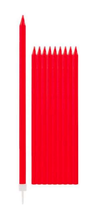 Candelina Stelo 15cm Rosso