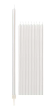 Candelina Stelo 15cm Bianco