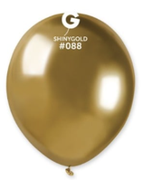 PALLONCINO IN LATTICE 5" SHINY 100PZ oro