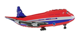 Palloncino in Foil 39" Super Shape Aeroplano Rosso "Airplane"