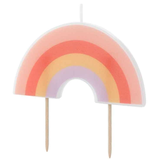 Candelina sagomata Arcobaleno "Rainbow"